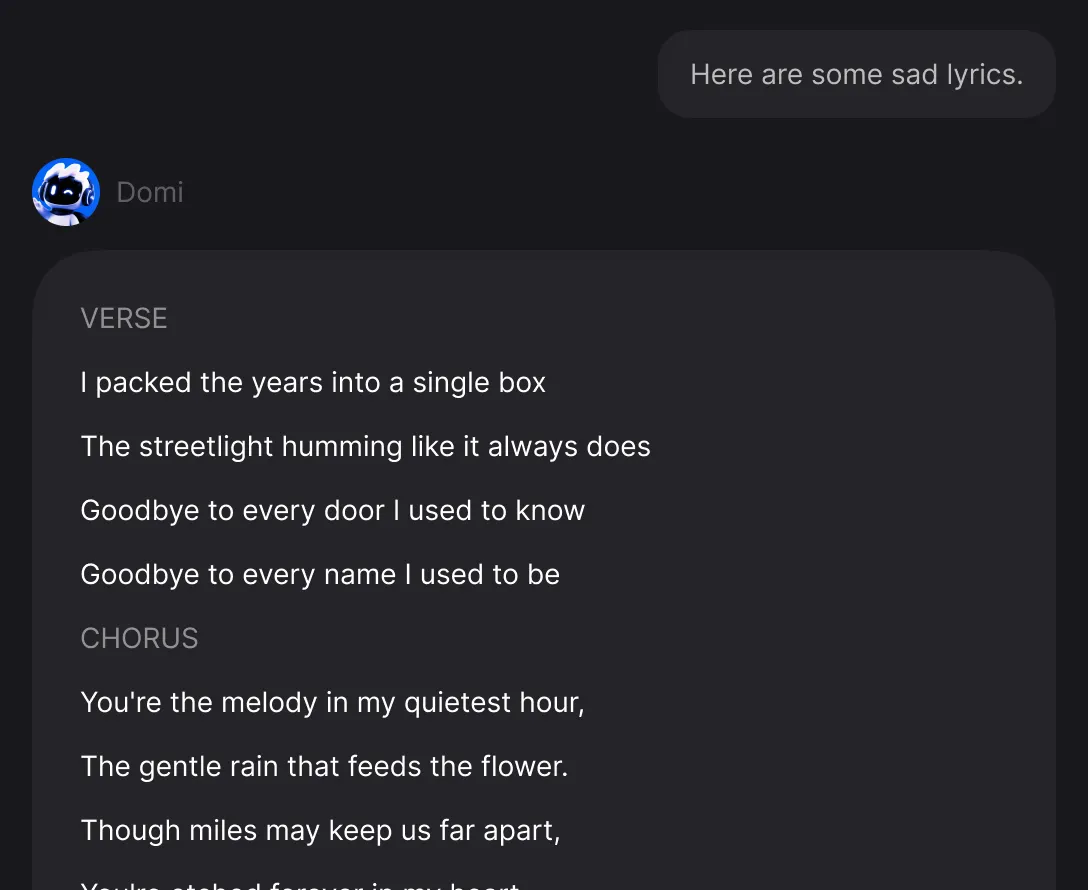Write and Refine Song Lyrics