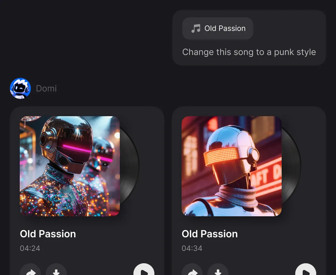Remix a Song and Create New Versions